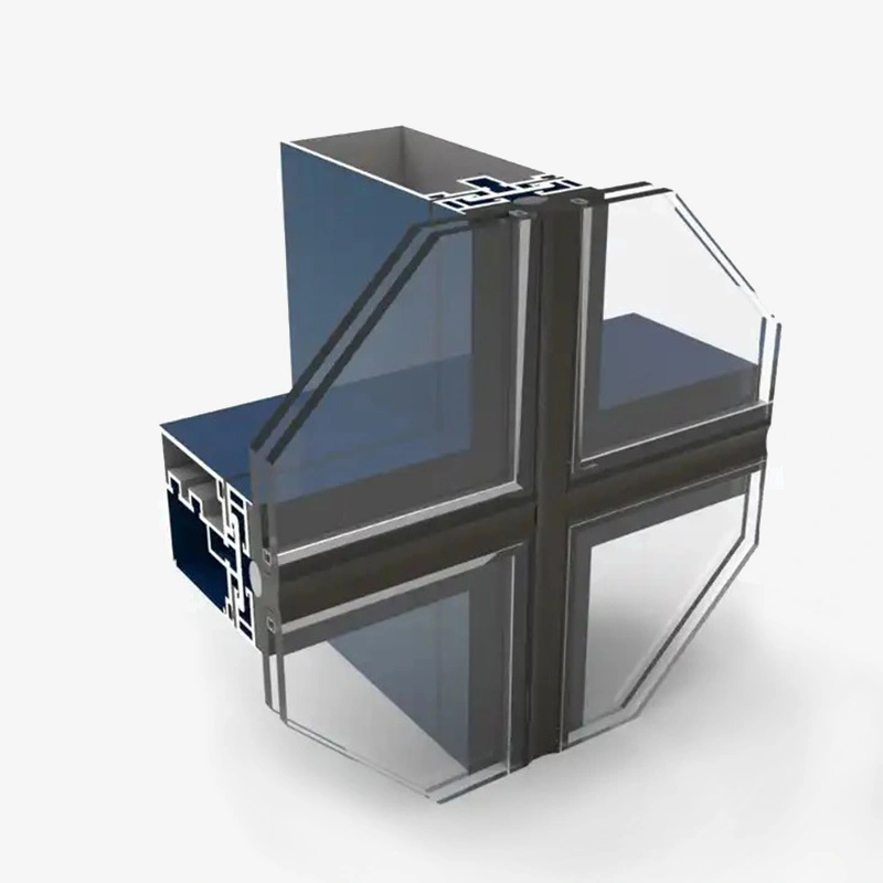 Extruded Aluminum Profiles For Curtain Walls & Building Facades 1