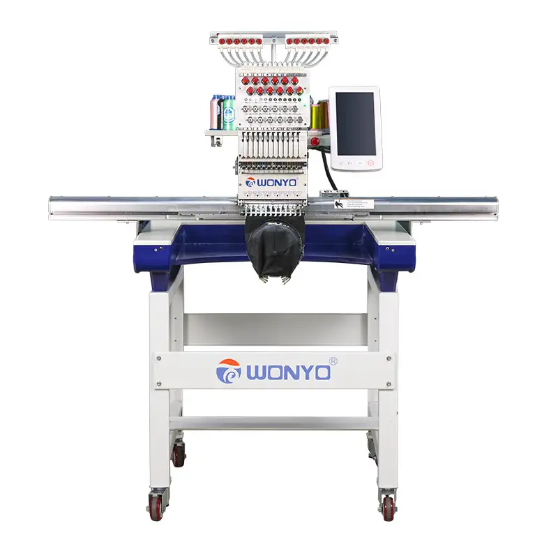 WONYO Big Field кесте тігу машинасы, кесте тігу аймағы 1200*500мм 1200SPM, 12 инелі, WY1201CML моделі 1