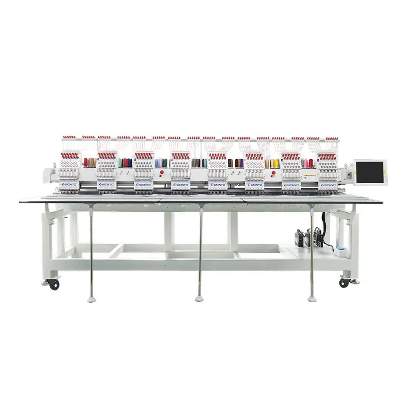 WONYO Eight-Head 12-Needle Embroidery Machine, Embroidery area 400*450mm 1000SPM, Model WYQ1208 1