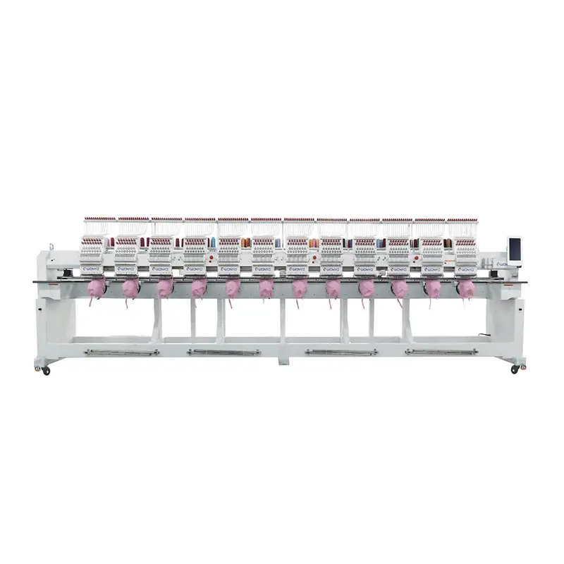 WONYO Twelve-Head 15-Needle Embroidery Machine, Embroidery area 400*450mm 1000SPM, Model WY1512CH 1