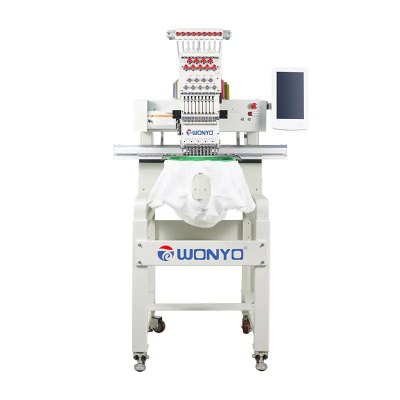WONYO 9-Needle Embroidery Machine, Embroidery area 600*400mm Large Field 1200SPM, Model WYQ901L 1