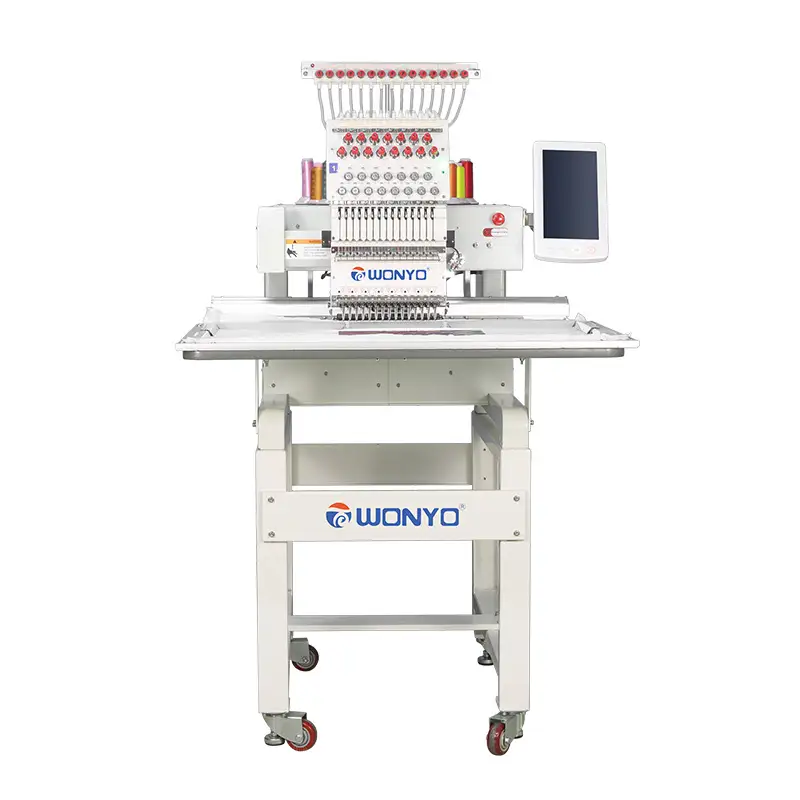 WONYO 15-Needle Embroidery Machine, Embroidery area 600*400mm Large Field 1200SPM, Model WYQ1501L 1