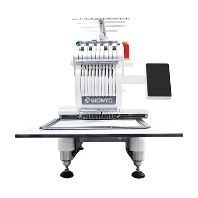WONYO Nest 10 Compact Embroidery Machine, Embroidery area 350*260mm 800SPM, 10-Needle 1