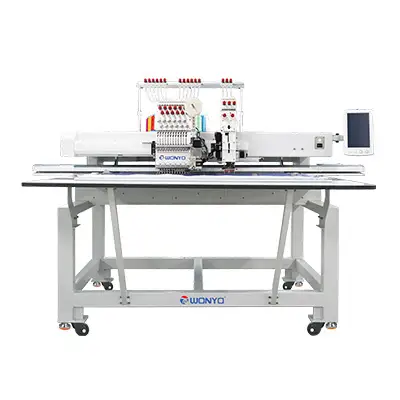 WONYO Multi-Head Chenille & Taping Embroidery Machine, Configurable 2-16 Heads, Embroidery area 1200 * 500mm WY1201+1P Taping Embroidery Machine 1