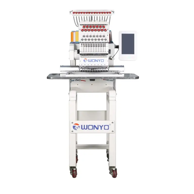 WONYO 15-Needle Single-Head Embroidery Machine, Embroidery area 360*200mm 1200SPM, Model WYQ1501 1