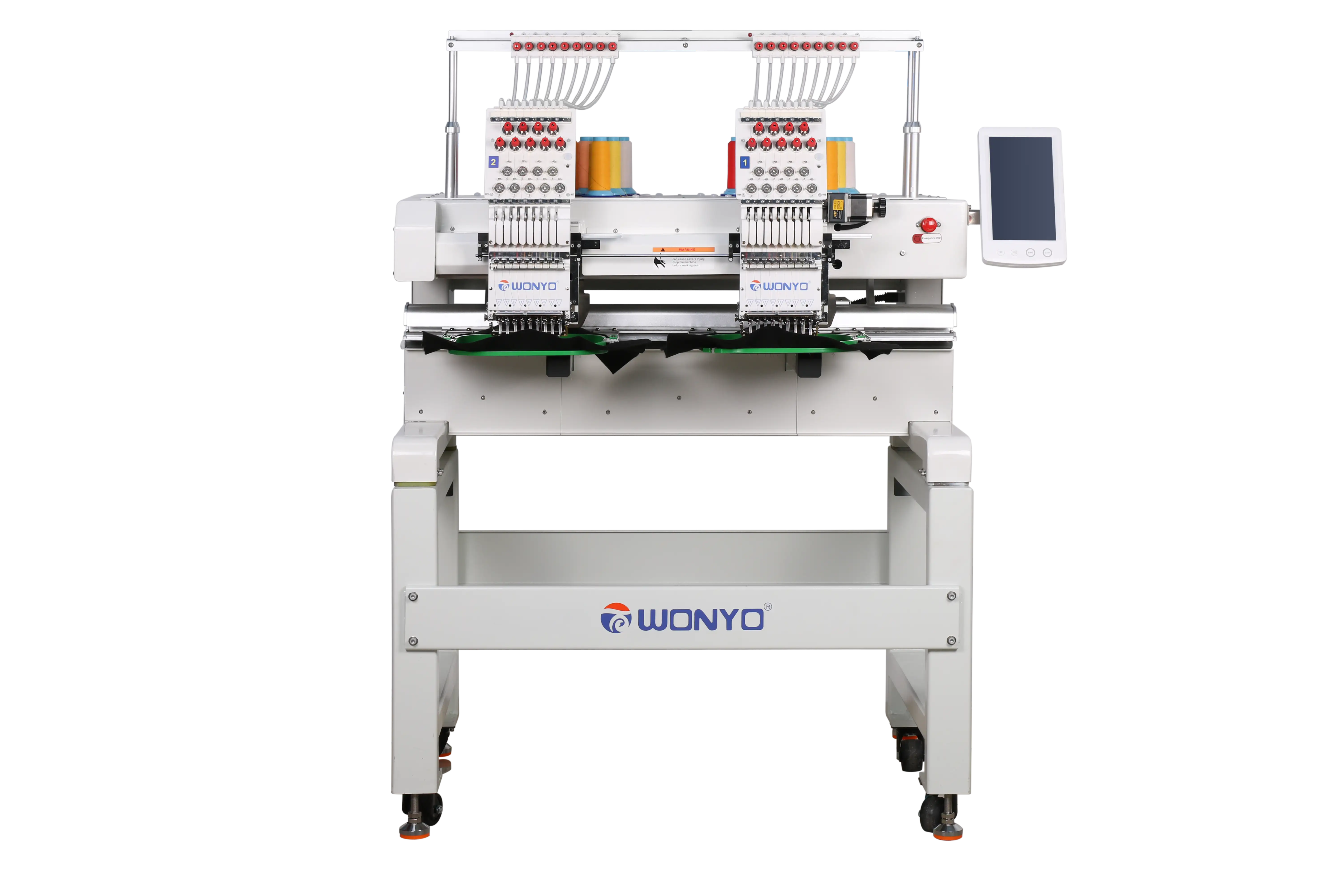 WONYO WYQ902 Professional Double Head Computer Embroidery Machine with Auto Thread Cut 1