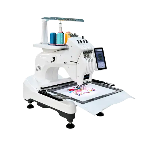 WONYO brand Nest4 Cost-effective Embroidery Machine, Single head 4-Needle for beginners houlsehold embroidery machine 1