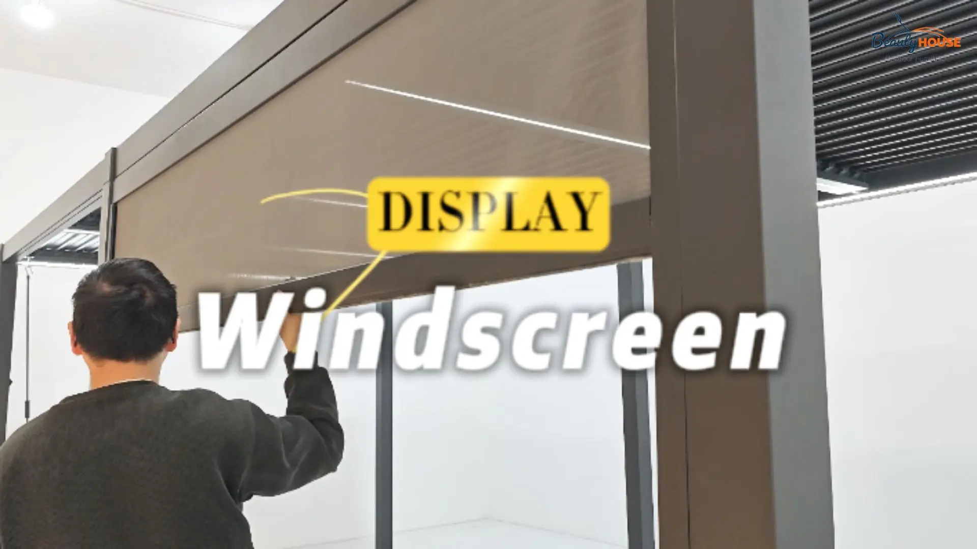 3x4M Aluminum Pergola Waterproof Patio Gazebo  for Garden and Patio 1