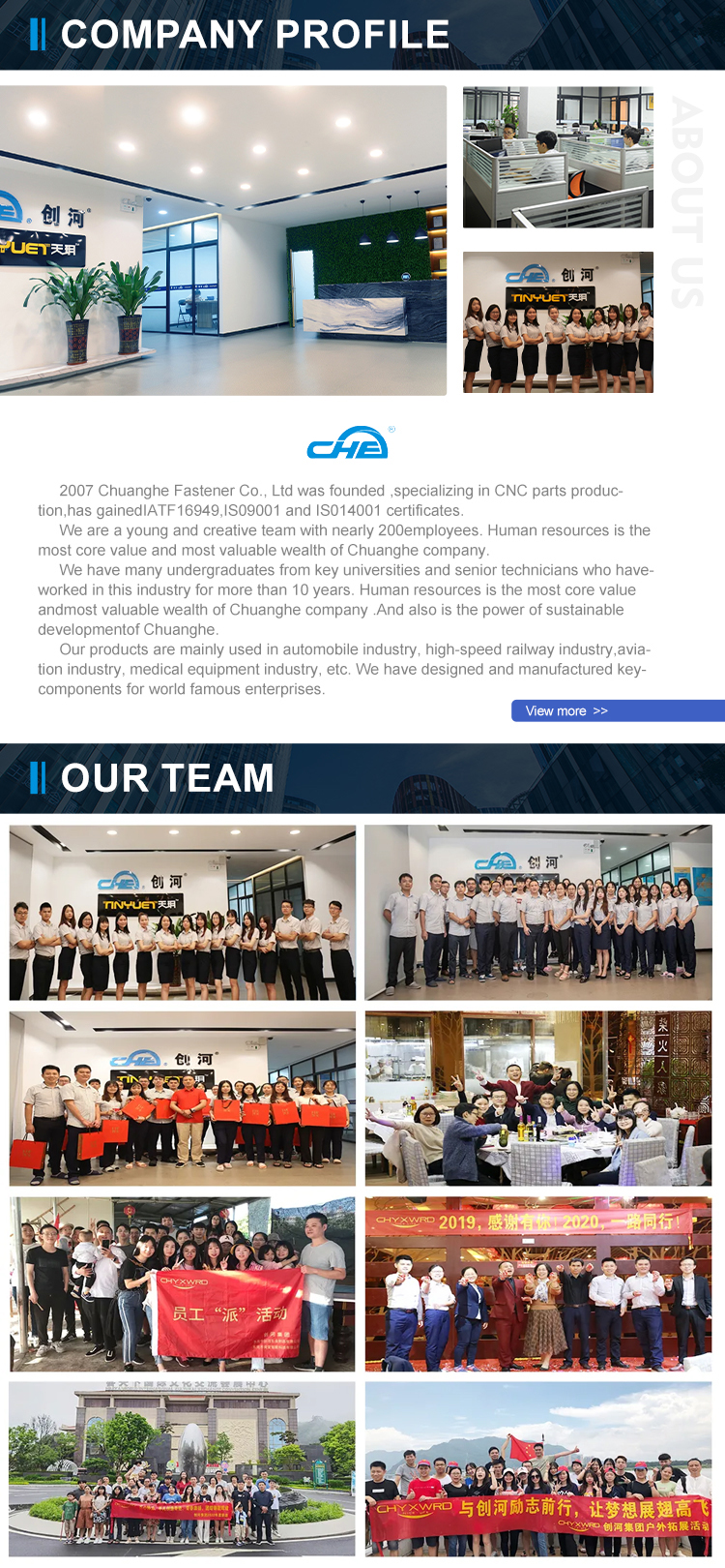 Custom Hexagonal Ball Fasteners Joint Round Steering Ball Head Stud/Bolt/Screw 9