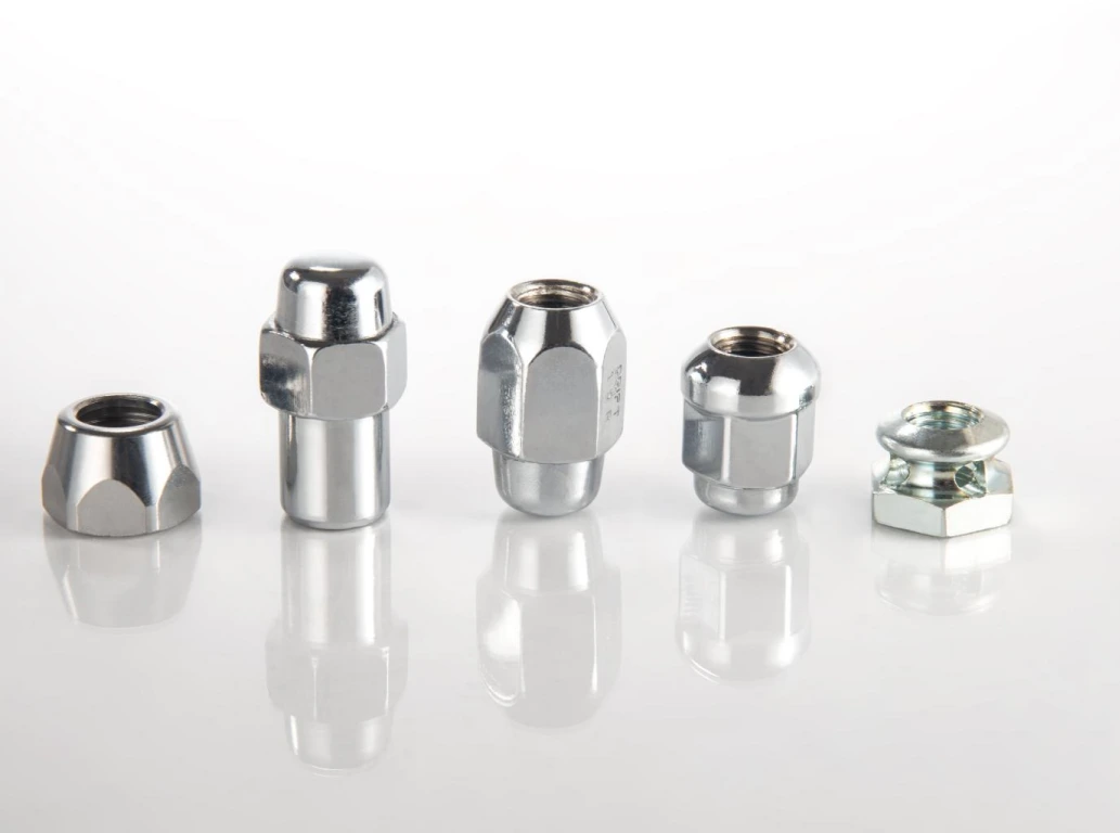 Custom CNC machining Car accessory precision metal screw cover Cap Nut Dome Nuts Caps Acorn End Hat Hex Captive Flat nut 1