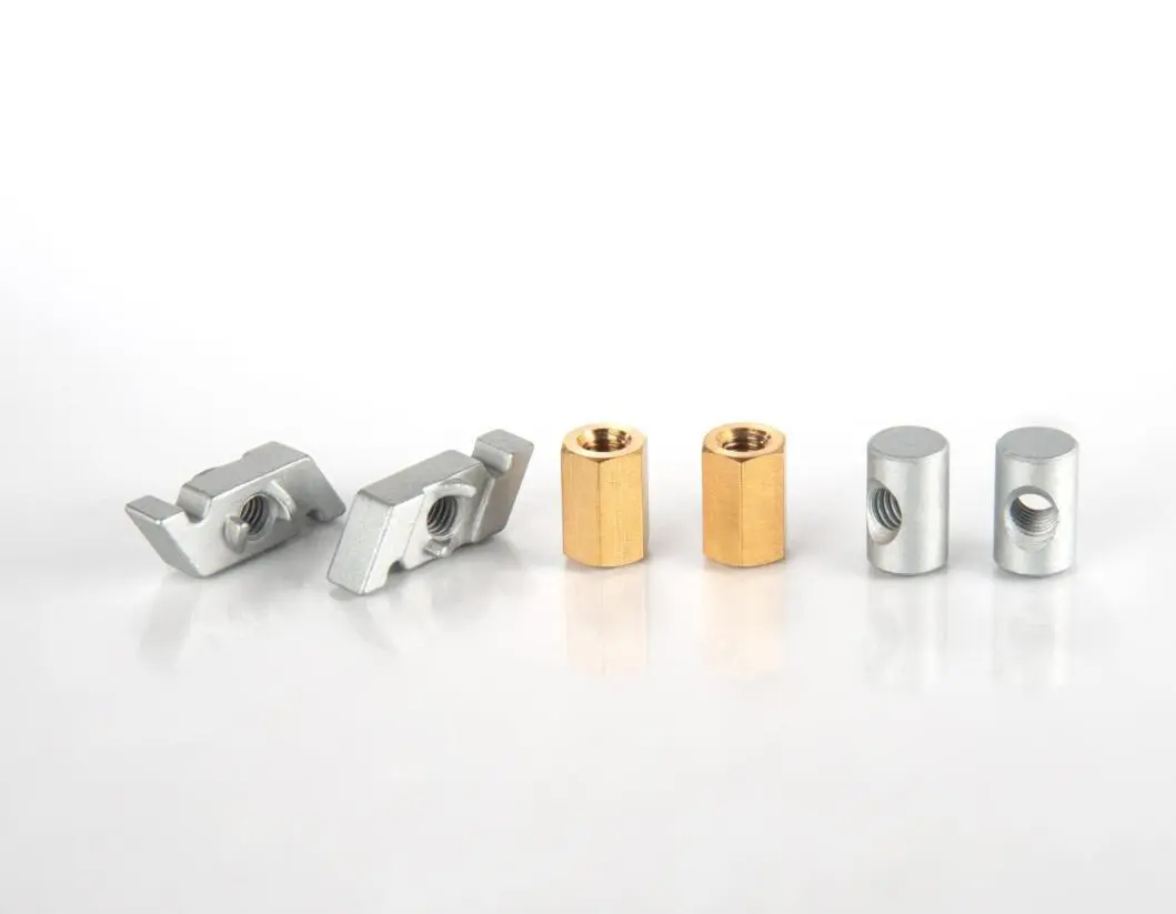 high quality stainless steel hex coupling internal thread Extension nuts Hex Coupling Nuts Long Hex Nuts 1