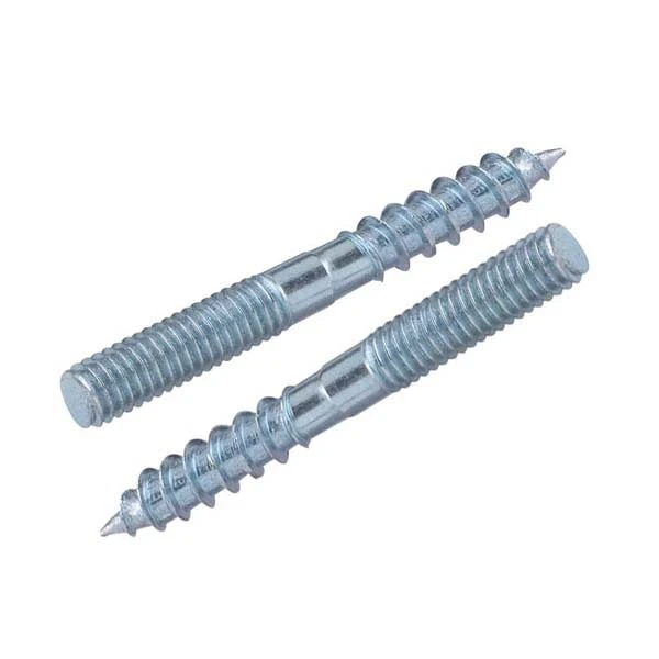 Chuanghe - China wholesale M4 M5 M6 Threaded hanger bolt Metal Wood Dowel Screw high strength stainless steel double end thread stud bolt hanger bolt 1