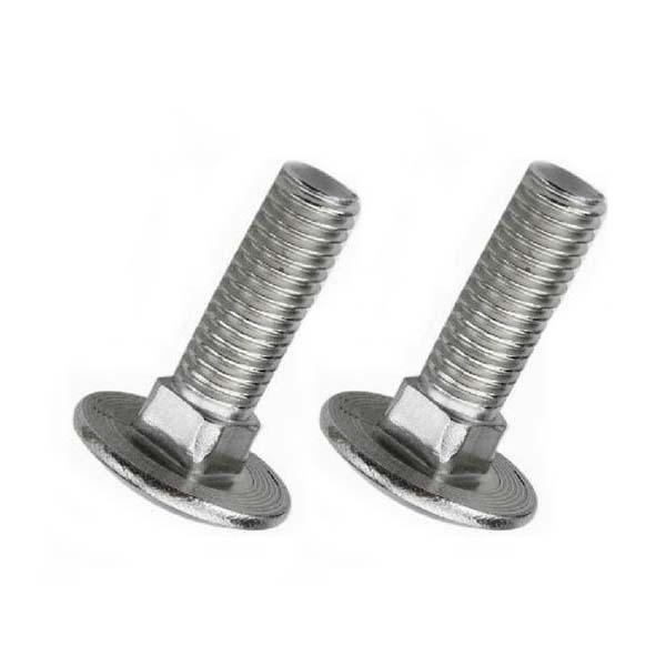 Chuanghe - Flat Countersunk head Square Neck Bolts m3x10 With Short Square Fastener 304 316 Stainless Steel Carriage bolt 1