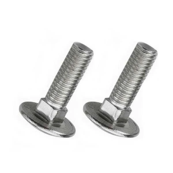 Chuanghe - Flat Countersunk head Square Neck Bolts m3x10 With Short Square Fastener 304 316 Stainless Steel Carriage bolt 1