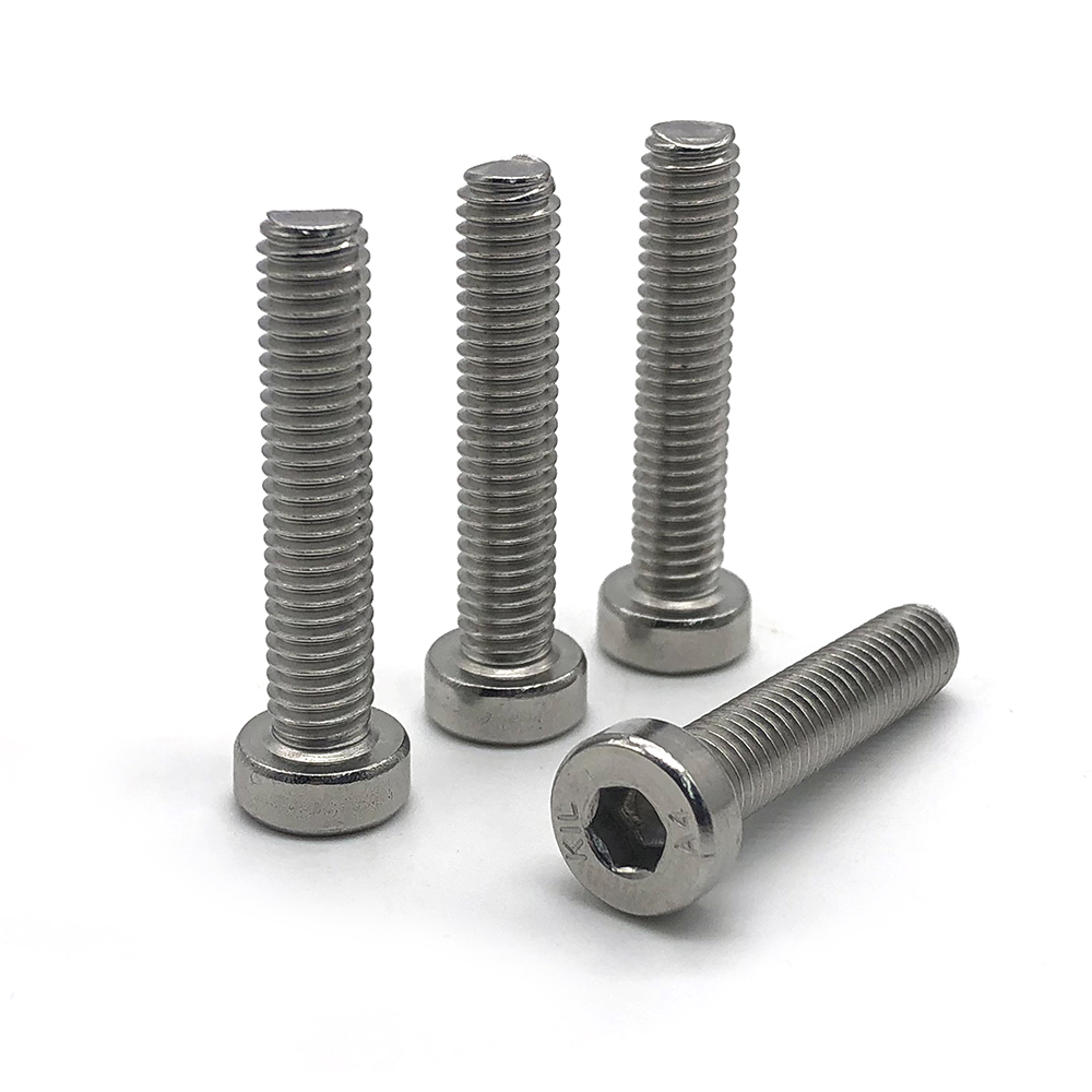 Chuanghe - Hex Socket Head Allen Bolt DIN912 Carbon Steel Black Surface Treatment Allen Bolt M2-M40 Allen Bolt 4