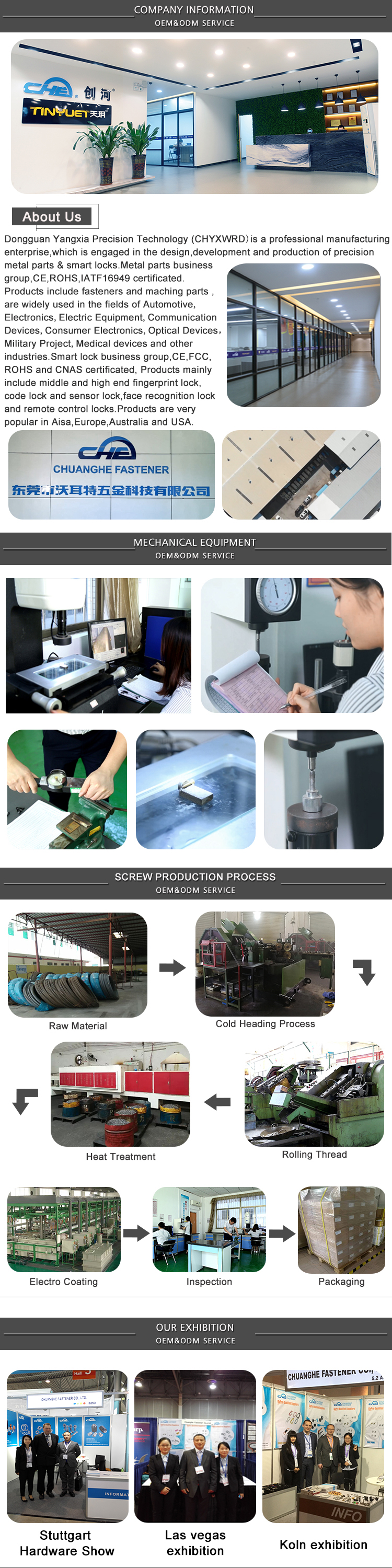 Chuanghe - Metric thread ISO7380 button head hex hexagon socket allen screw bolt M2 M2.5 M3 M4 M5 M6 M8 Allen Bolt 14