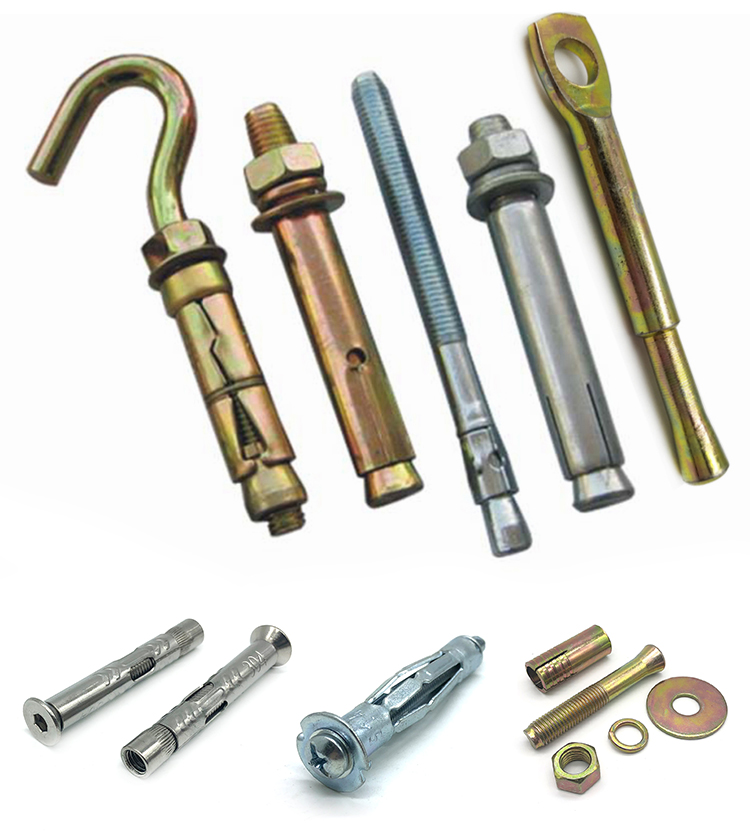 Chuanghe - 304 Stainless Steel External Hex Hexagon Expansion Screw Sleeve Concrete Anchor Bolt expansion bolts 10