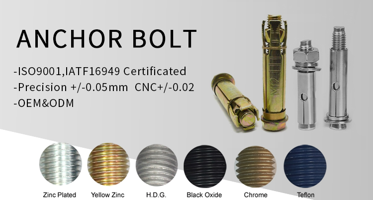 Wholesale galvanized direct low price m12 10mm stainless steel heavy duty expansion concrete bolt fasteners wedge anchor bolts