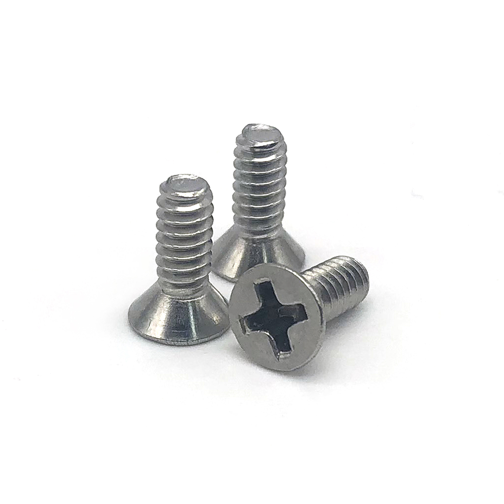 Chuanghe - Factory customized stainless thread cross flat head machine screw Flat Head screw 9