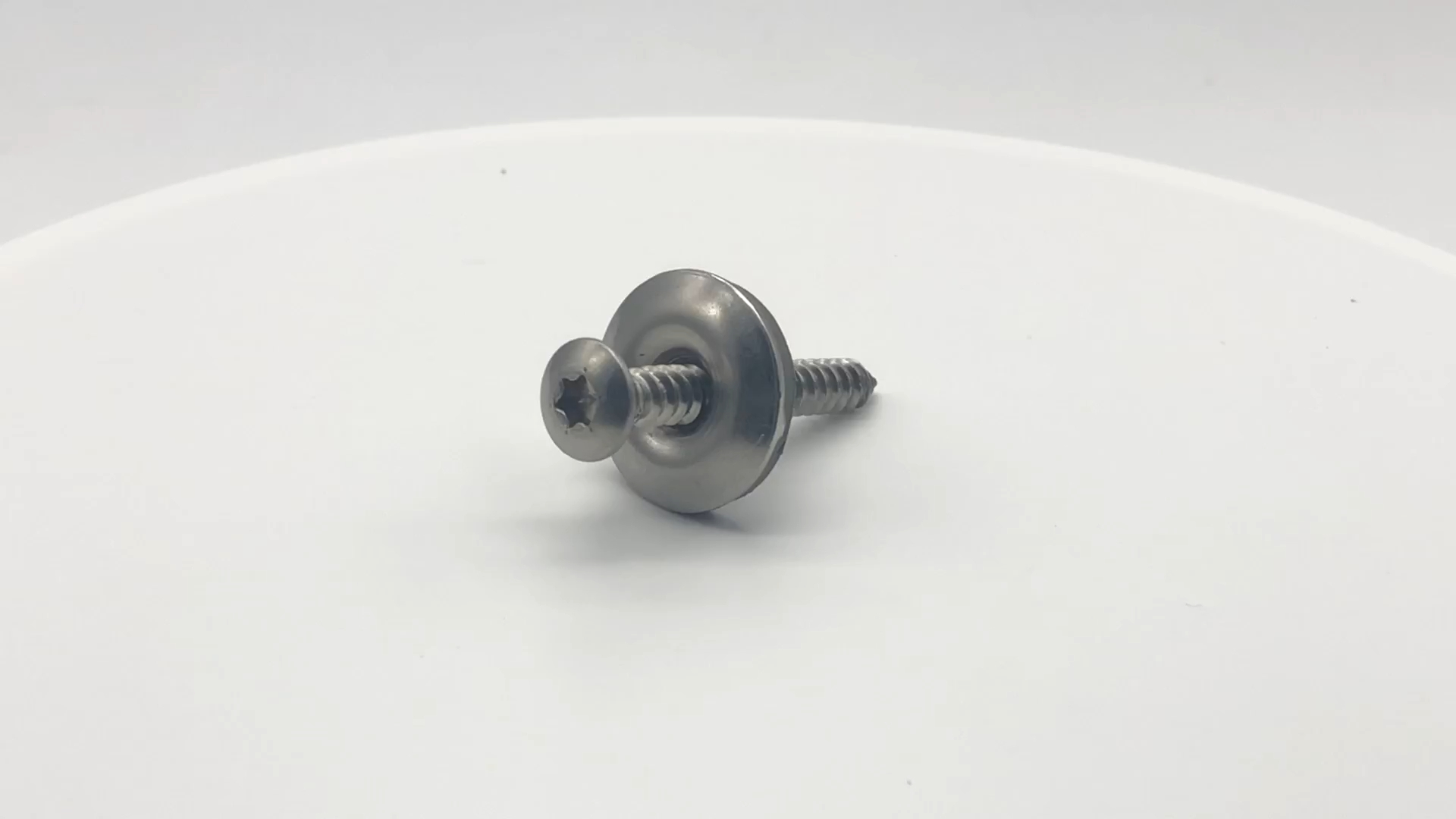 Stainless steel Oval head screw torx square drive wood self tapping decking screws with rubber washer 1