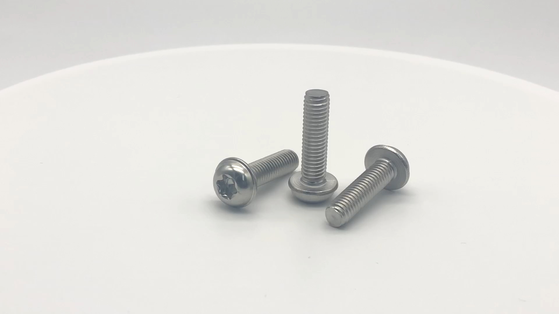 Best Selling Truss  M2.9 /10Mmm Round Aluminum Decorative Slotted Wafer American Torx Button Head Screw 1