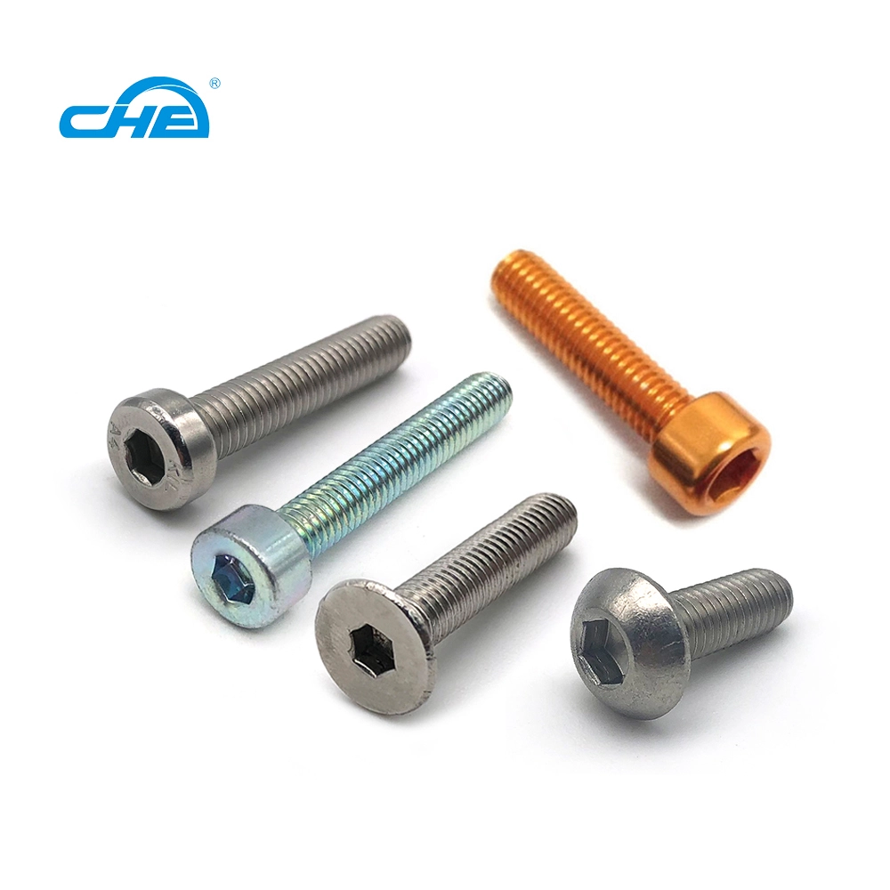 Stainless steel wrench hexagon socket bolt hex allen key head screw metric cup socket head cap screws socket screw 1