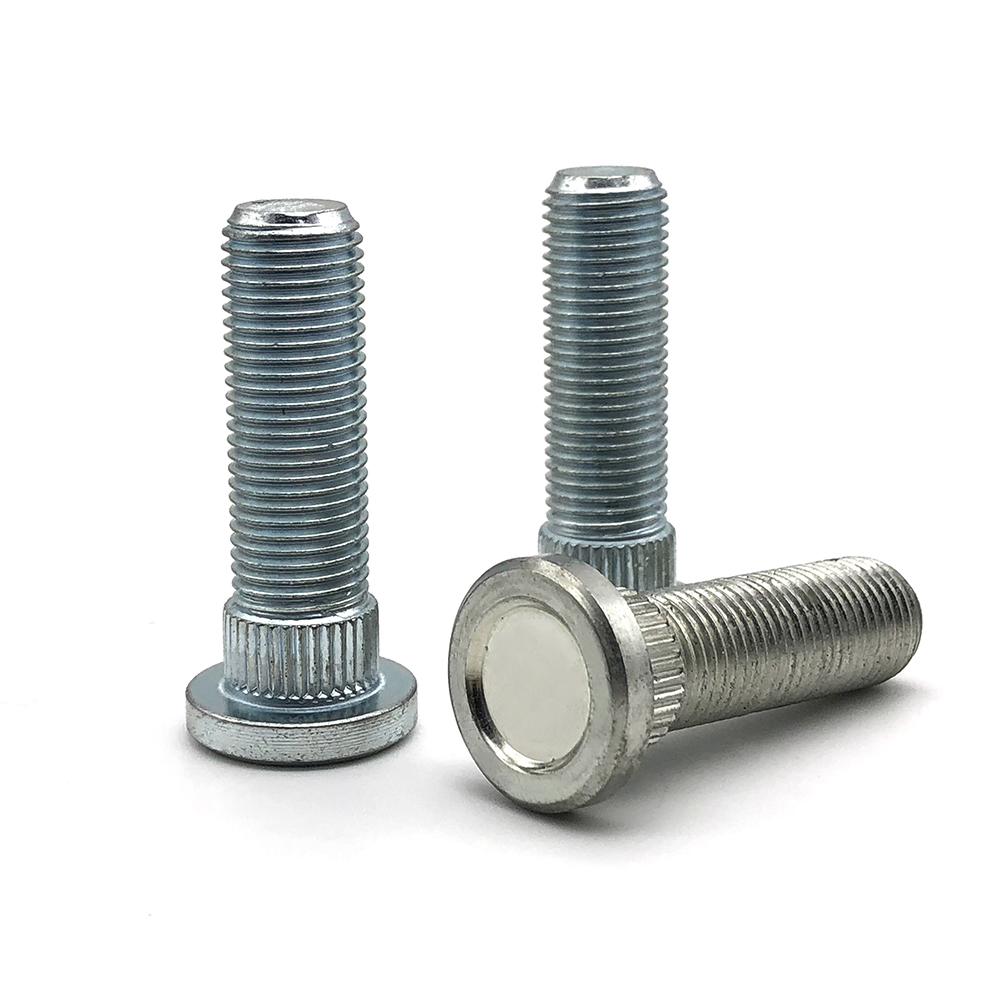 Lug Stud Wheel Hub Bolt 1/2-20 UNF #103477901 Club car Lug bolt with serrated shoulder 3