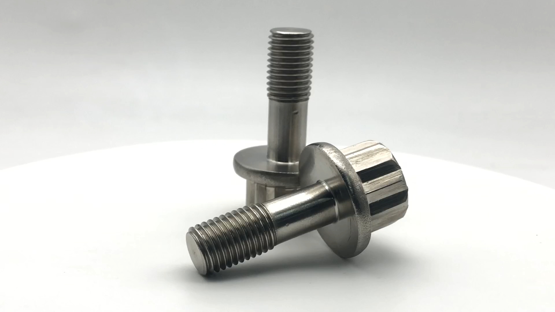 Gr5 M8 M12 M14 Titanium Bolts M5 M10 Hex Hexagon Socket Head Flanged Titanium Red Bolt Anodized 12 Point Flange Bolts 1