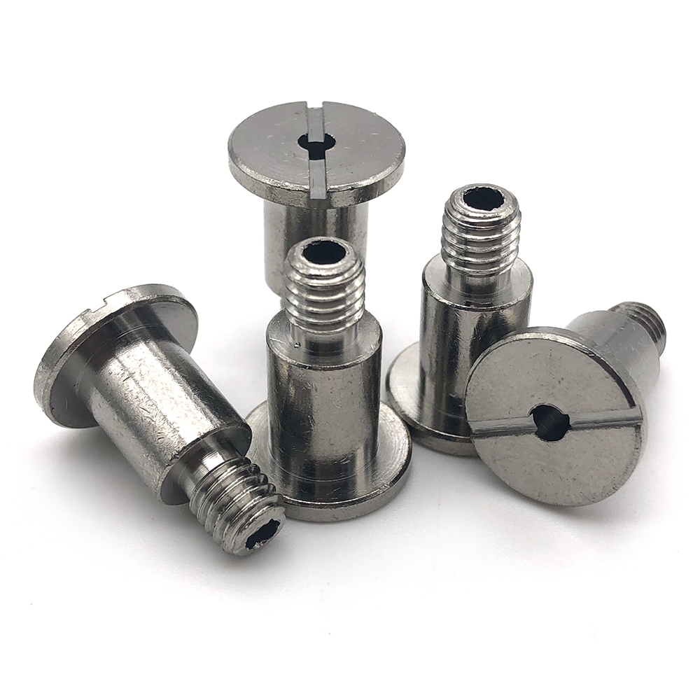 Non-standard shoulder screw custom socket flat step screw buttons stainless steel precision socket Non standard fastener 3