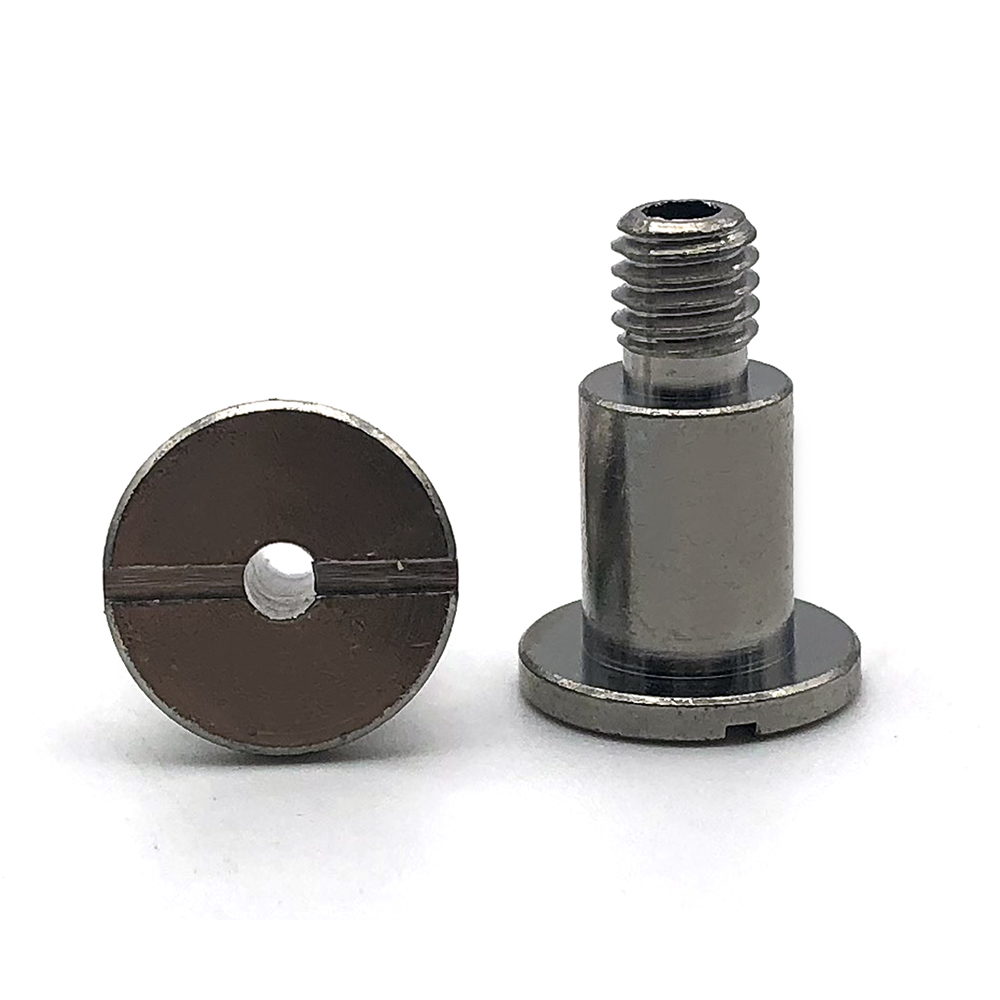 Non-standard shoulder screw custom socket flat step screw buttons stainless steel precision socket Non standard fastener 4