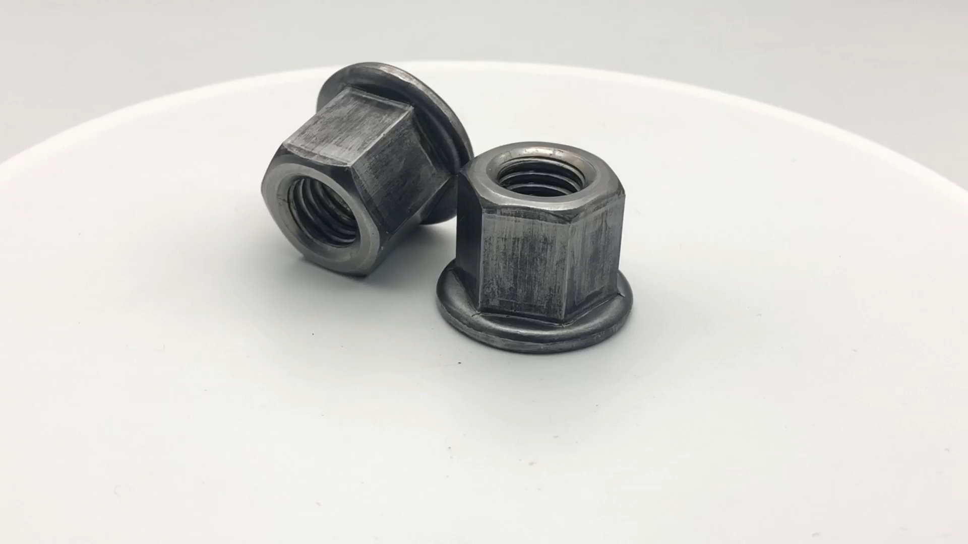 Hex Serrated Flange Dome Cap Nut Insert Square Cage Lock Heavy Coupling Hex Nuts Stainless Steel Weld Hex Flange Nut1 1