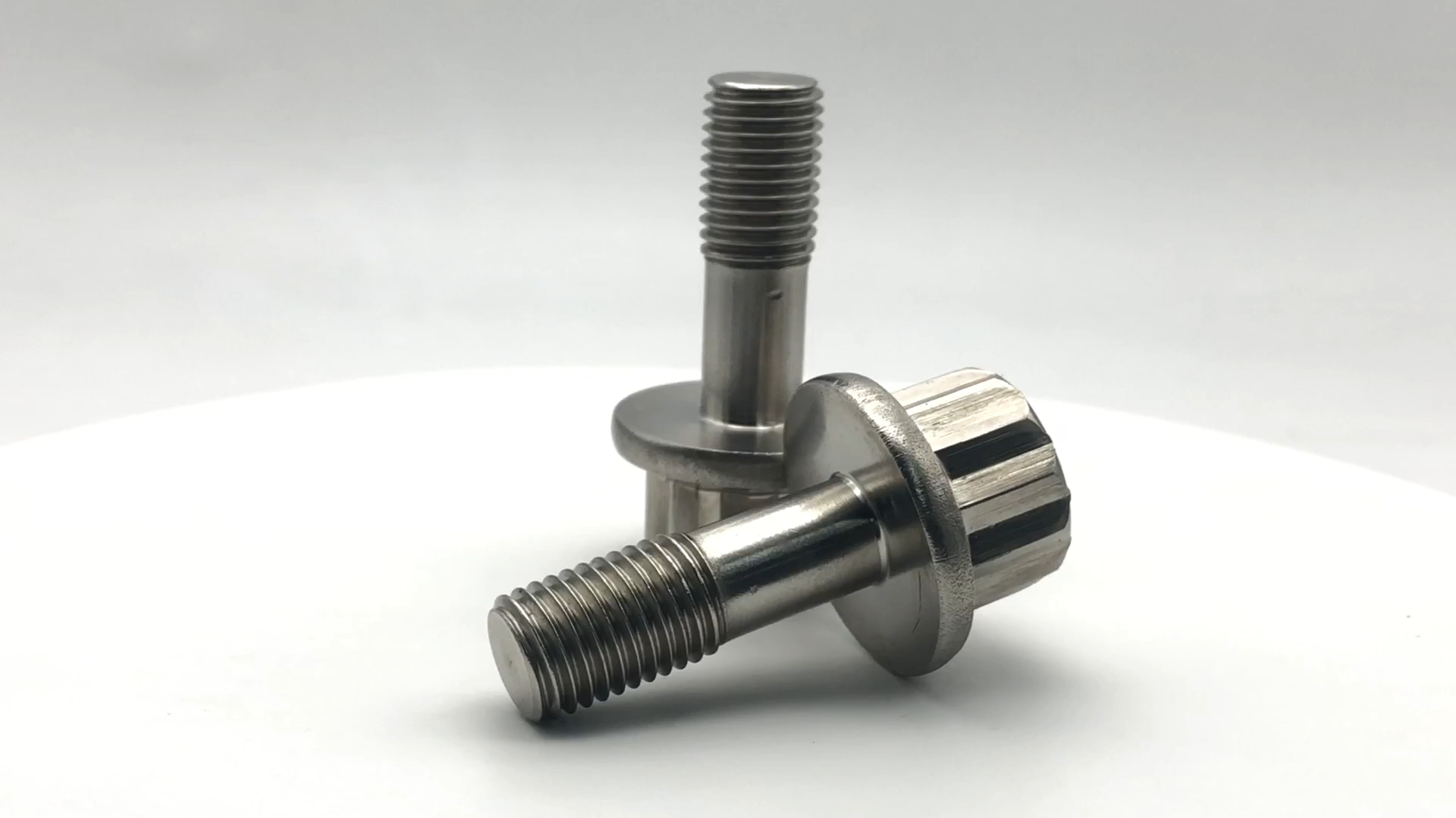 High Quality Custom Titanium Gr2 Gr5 TA2 TC4 BT16 TC16 VT16 Anodized Hollow Out Hexagon Flange Head Tapping Screw 1