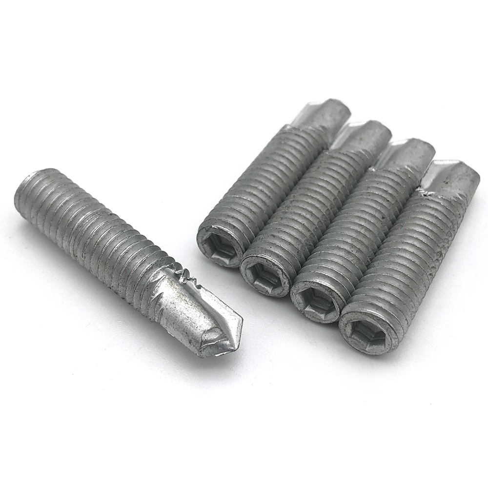 Sunpoint M2 M 3M4 M5 M6 M8 M10 304 Stainless Steel Flat End Machine Set Screw Headless Hex Socket Base Set Screw 3