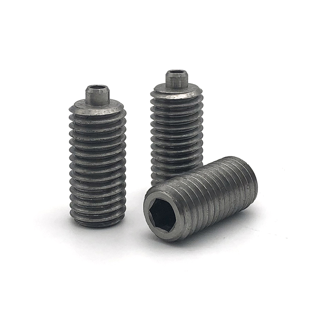 Set Screws Headless Screw Stop Screw 304 Stainless Steel Hex Socket Set Screws 4