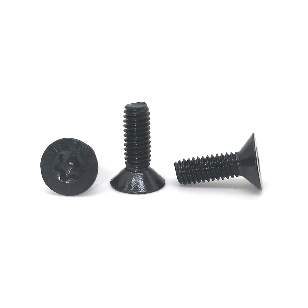 Hexagon torx socket countersunk head screw Grade 8.8 plated high-strength auto screw 4