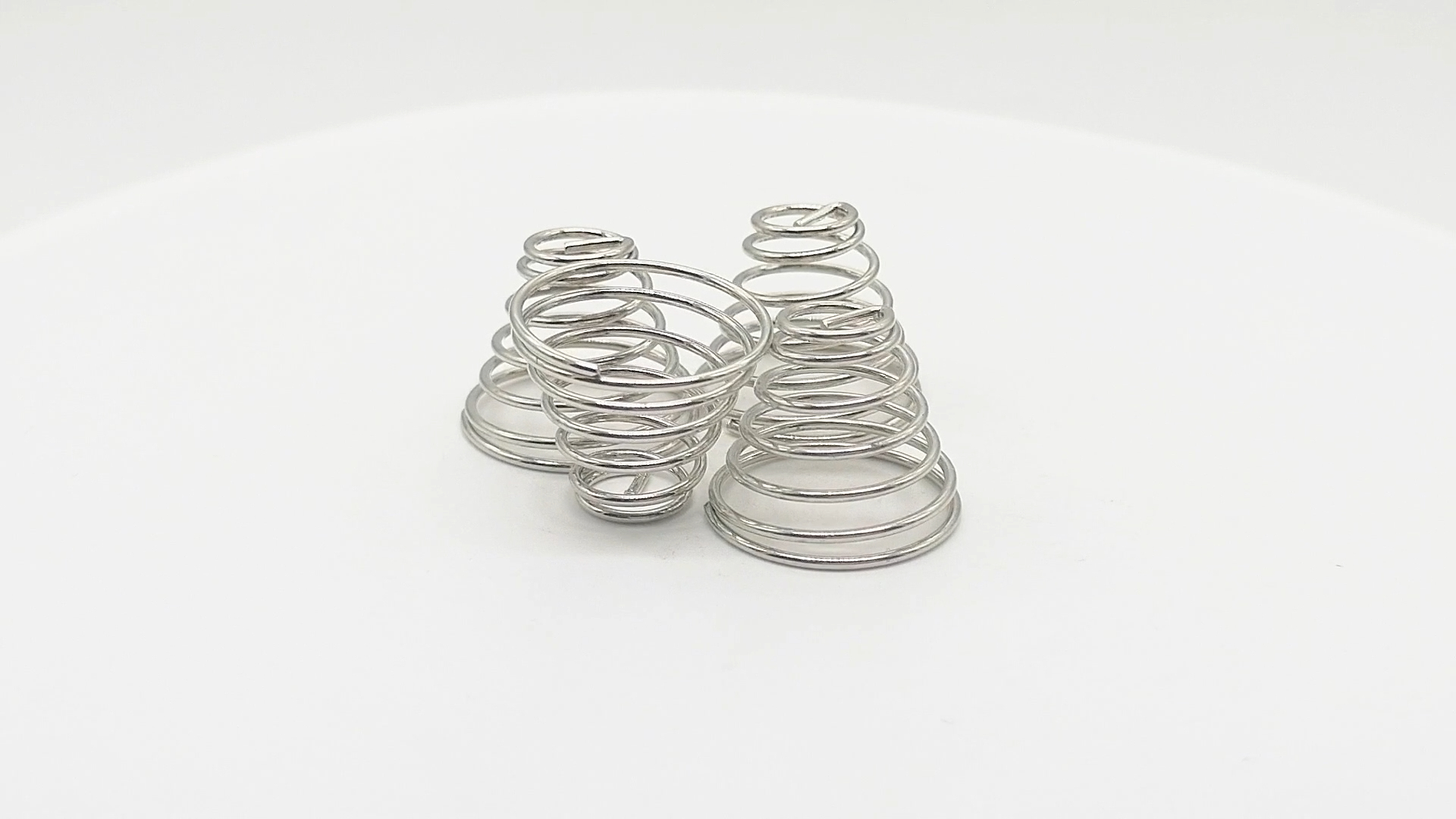 Custom high-temperature custom made stainless steel compression spring cone Compression Spring 1