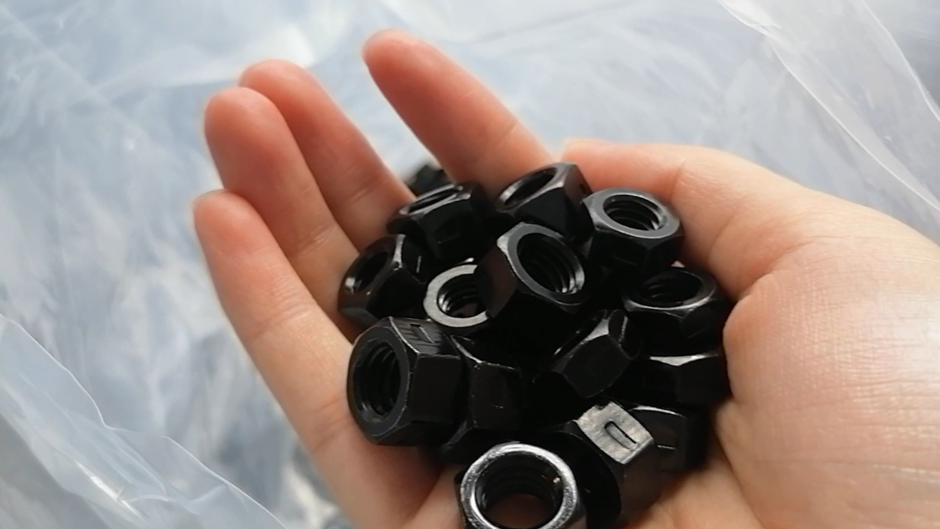 Foshan Supply Galvanized Brass Hex Nuts Din 934 Color Zinc-Plated Standard Size M3 M4 M5 M6 M8 M10 M12 Aluminum Hex Nuts 1