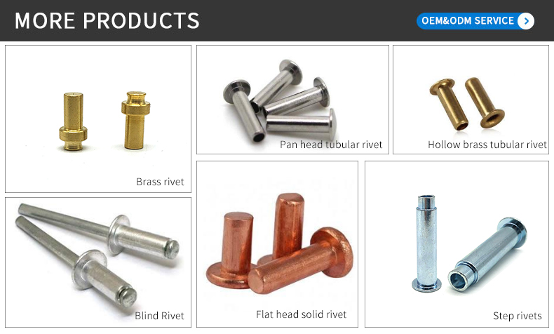 Chuanghe - Hardware Materials clutch facing hollow rivets tubular rivet/hollow rivet 10