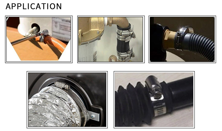 Chuanghe - China wholesale price custom sizes types american of hose clip hydraulic heavy duty 316 stainless steel quick release hose clamp hose clamp 9