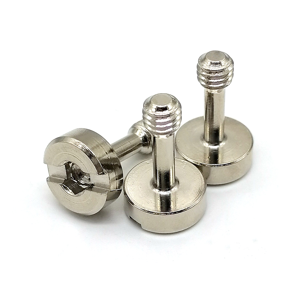 Precision Stainless Steel Slotted Captive Camera Mount Screws digital camera screw manufacturers  | Chuanghe Fastener 3