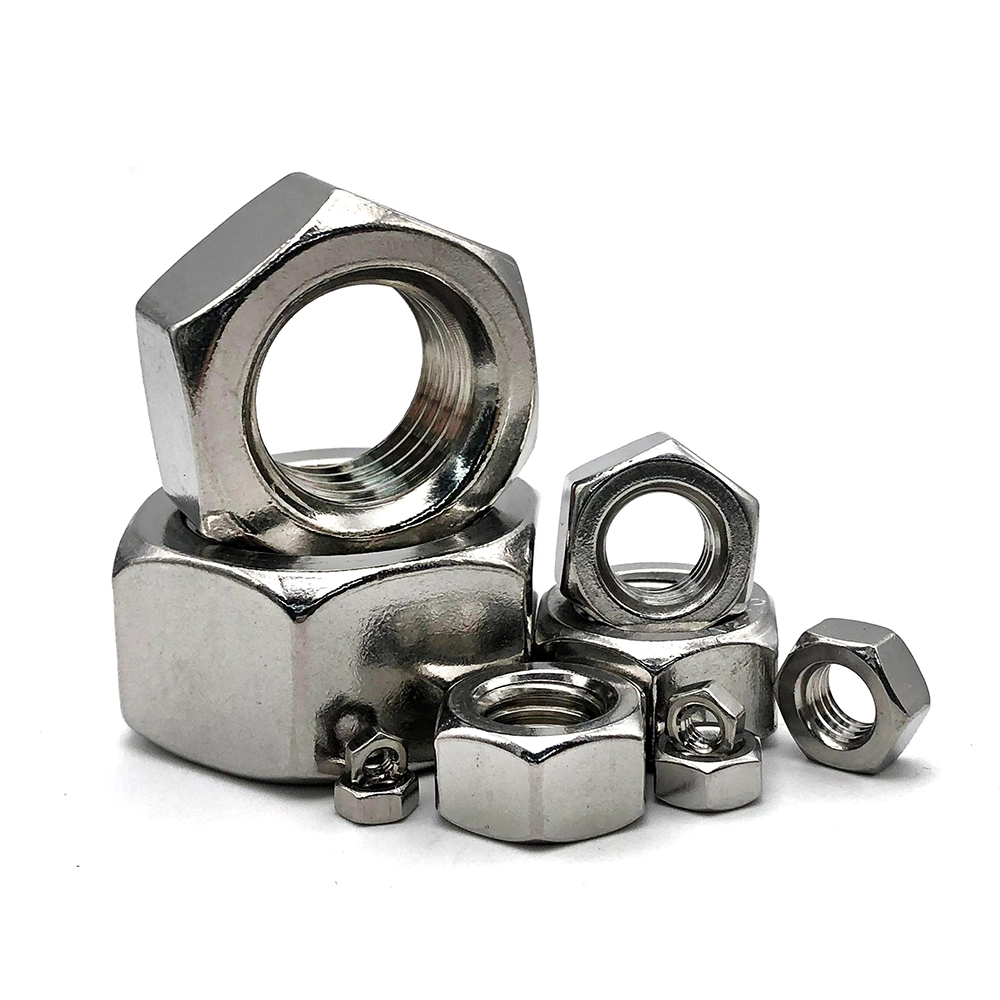 High Quality Supply Metric Stainless Steel Hexagon Nut Heavy Zinc Hex Nut 1
