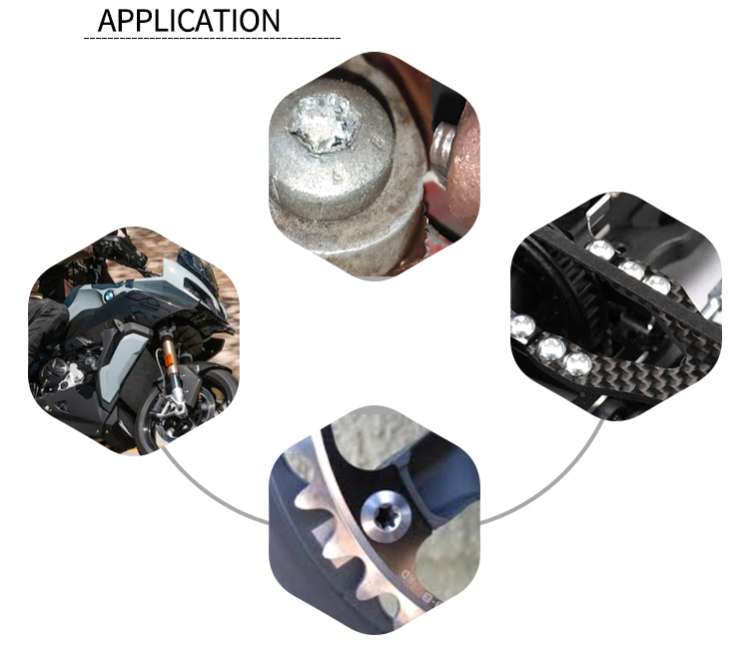 Chuanghe - M2M2.5M3M4M5M6M8M10304 stainless steel Six Lobe Torx Flat Countersunk Head with Pin Tamper Proof Anti Theft Bolt Security Screw Anti-theft screw 9