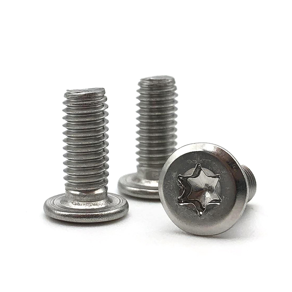 Torx Fasteners Wholesale Self Tapping Drilling T8 Anti Theft Screw Torx Wood Stainless Steel Button Head Torx Screws 2