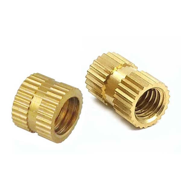 Chuanghe - China wholesale Custom m3 M6 M8 Brass Insert Straight Knurling Brass Insert Nut Self-Locking Blind Threaded Inserts For Plastic thread insert 1