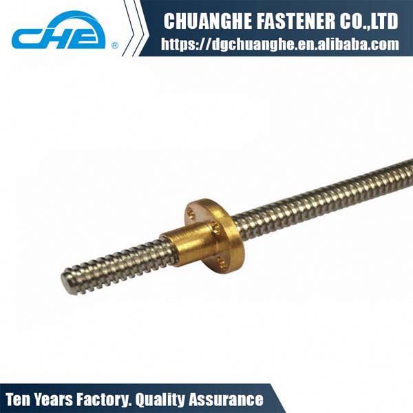 Chuanghe - Factory price customized 1602 cnc ball screw 1605 1204 Screws 5