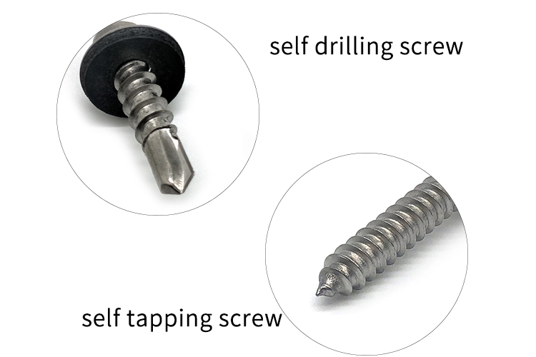 Chuanghe - Hardware fasteners DIN7504 stainless steel self-drilling screws hex washer hex head self drilling screws Self drilling screw 11