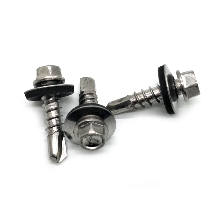 Chuanghe - China wholesale hex head self-drilling screws din7504 hexagon roof rubber washers self drilling screw metal tek roofing screw Self drilling screw 4