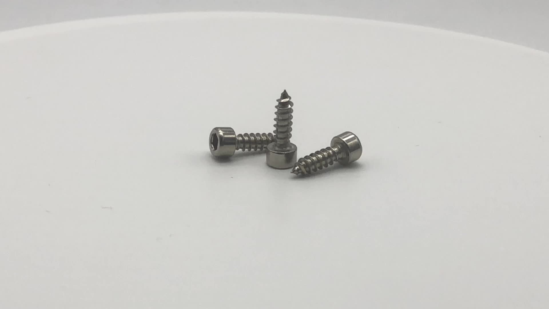 Chuanghe - Stainless Steel SS 304 M6 Wood Screw Hex Socket Allen Head Self Tapping Screws Self-tapping screw 2