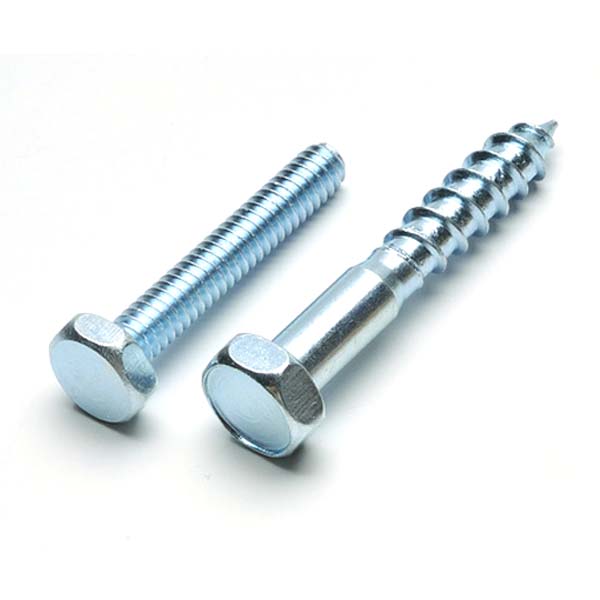 Chuanghe - China wholesale metric galvanized DIN 571 M4 M5 M6 M8 M3 Titanium Stainless Steel Hexagonal Hex Head Self Tapping Lag Wood Screw Self-tapping screw 5