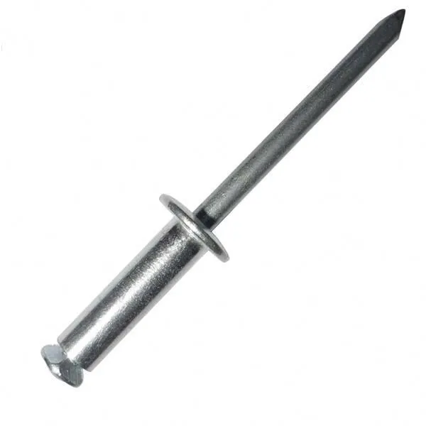 Chuanghe - China DIN7337 Open type flat head aluminium pop blind rivets 50mm long blind rivet blind rivet 1